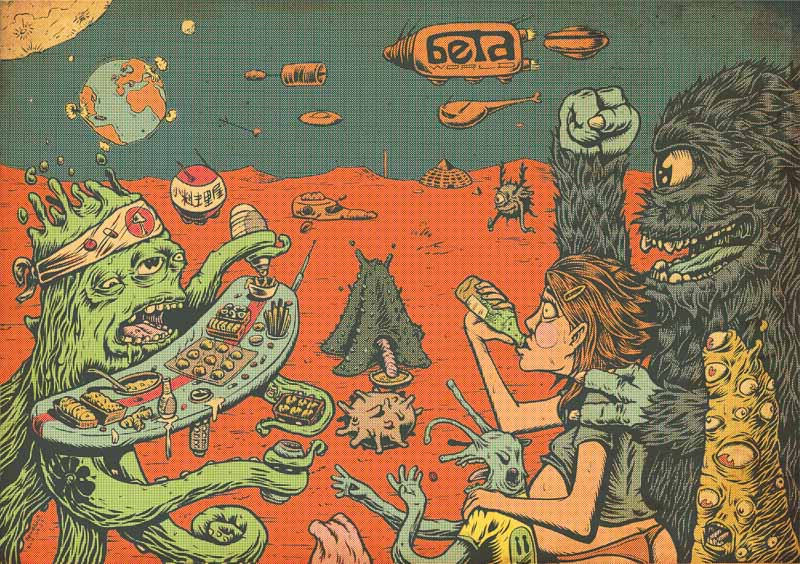 Apéro nucléaire sur Mars