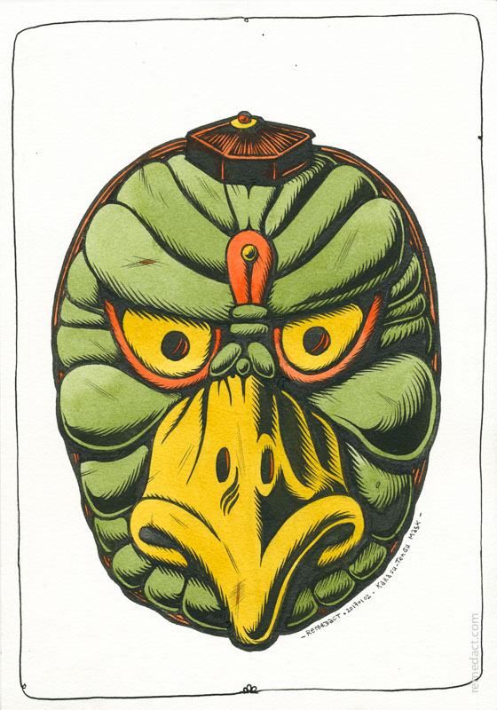 Karasu Tengu mask