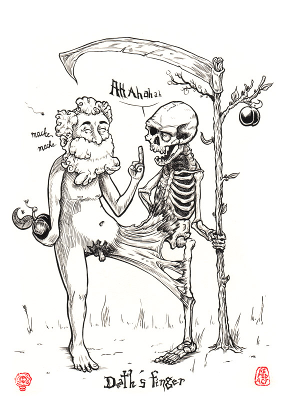 Le doigt de la mort - Vie et mort ou les frangins siamois