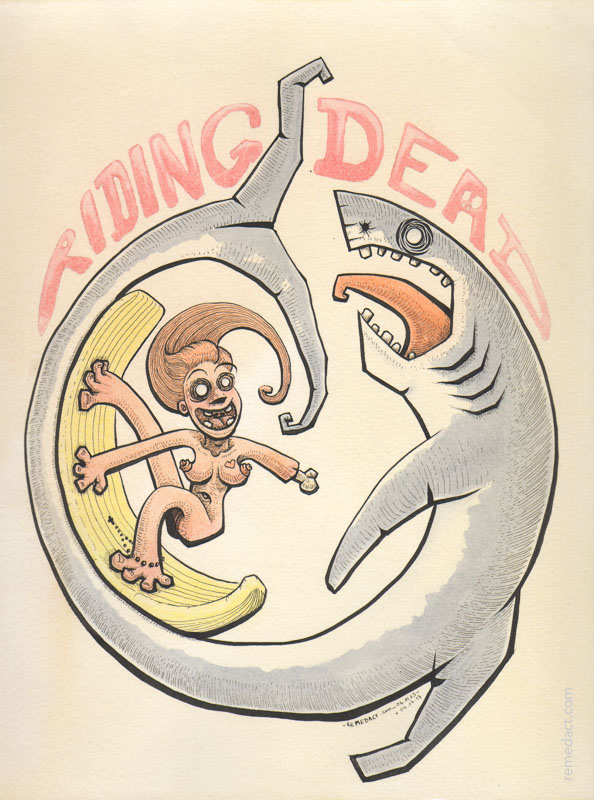 J106 /// Lili and shark #2