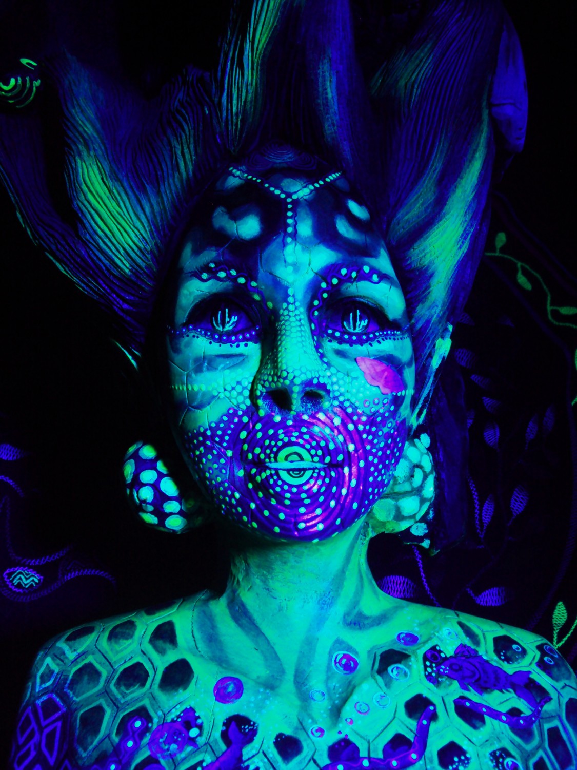 Onanyati : sculpture et peintures de l&rsquo;art visionnaire d&rsquo;Amazonie