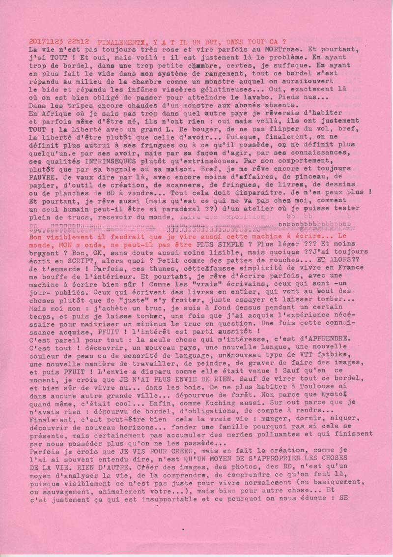 Finalement, y a-t-il un but dans tout ça ?