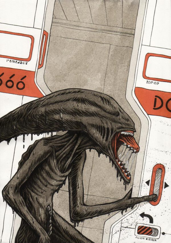 Alien & the 666 door - Prometheus