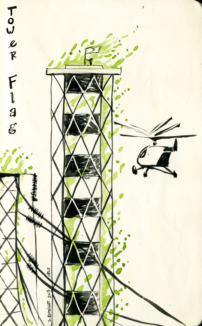 Tchernobyl  : Tour de l&rsquo;usine