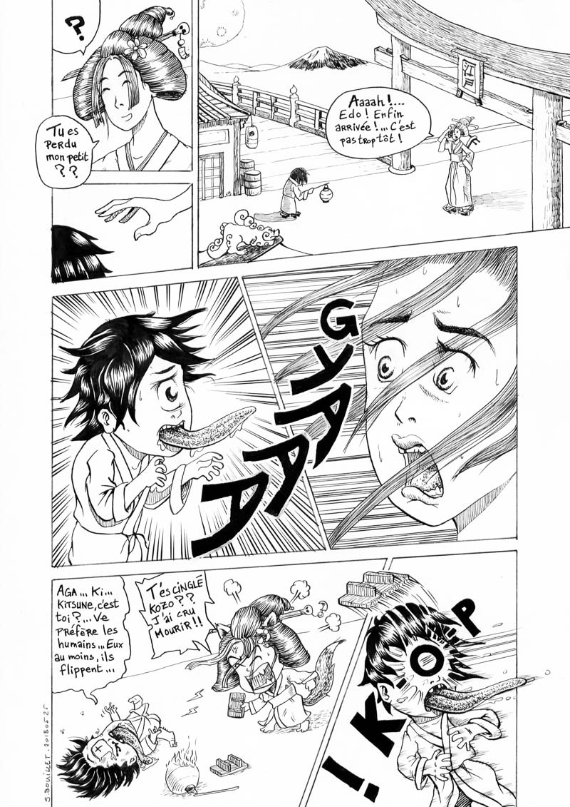 Kozo le clown (atelier manga) -Yokais #2