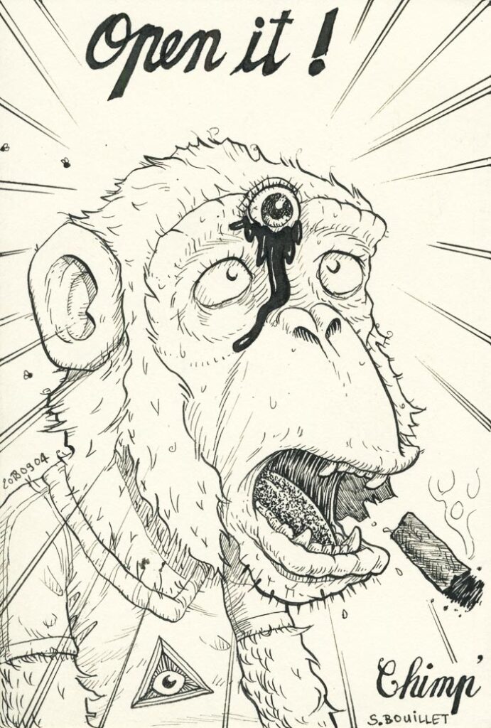 Chimp' au troisième œil