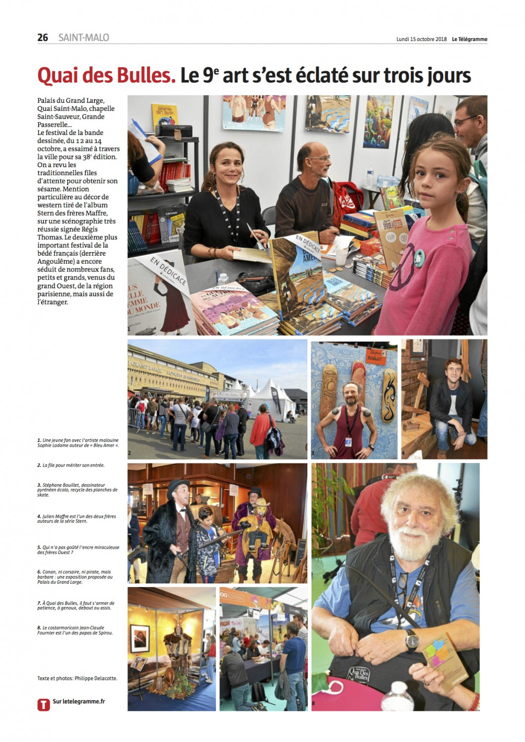 Télégramme – Quai des bulles