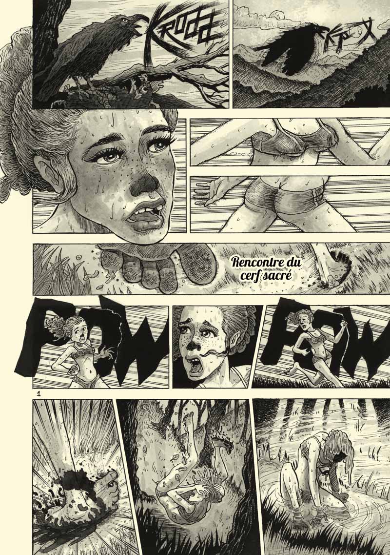 Rencontre du cerf sacré – BD