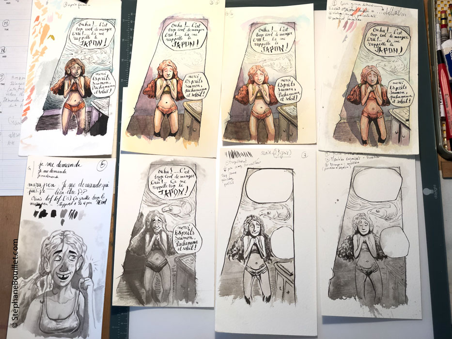 BD : couleurs, NB ou gris ?