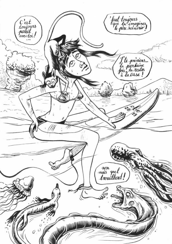 Été 2019 : le chat visionnaire