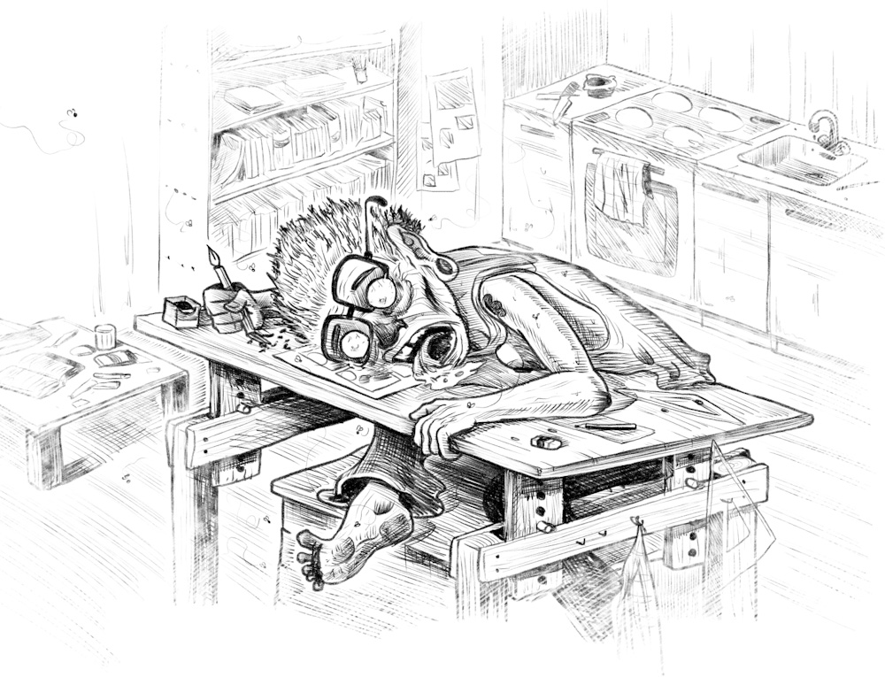 Le Pandémonium et la vieille mangaka