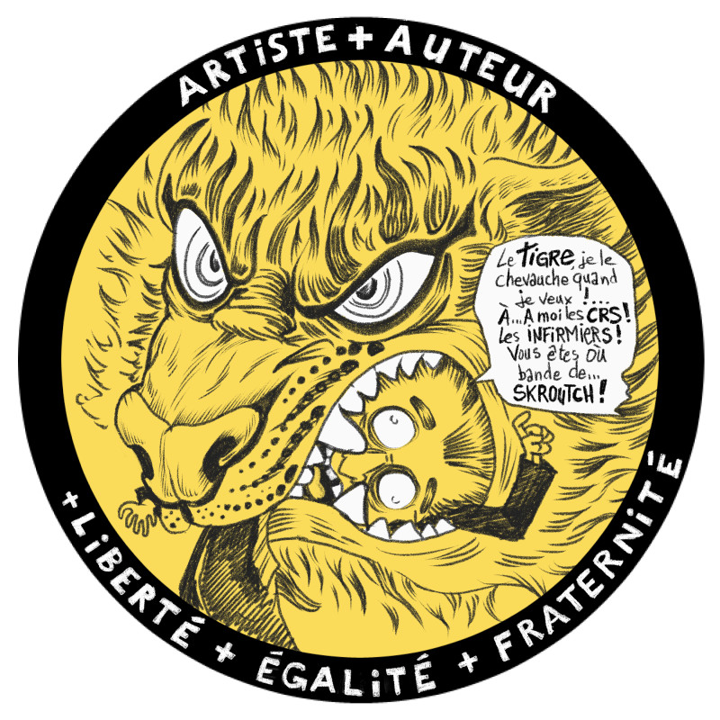 Macron : l’artiste auteur doit “chevaucher le tigre”