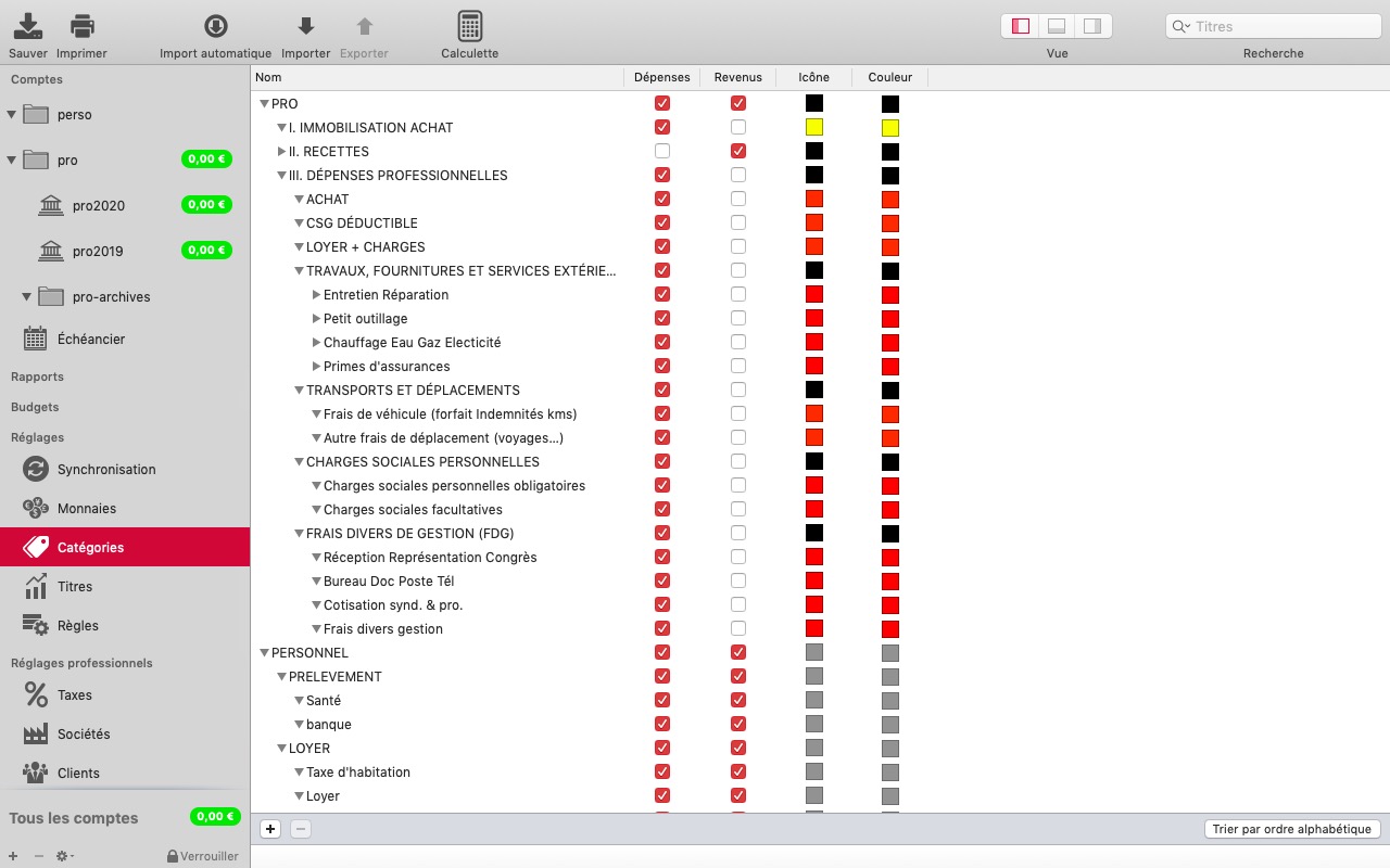 Artiste auteur : comptabilité avec iCompta