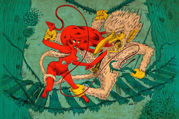 Melle K. & Hanadaka Tengu albinos