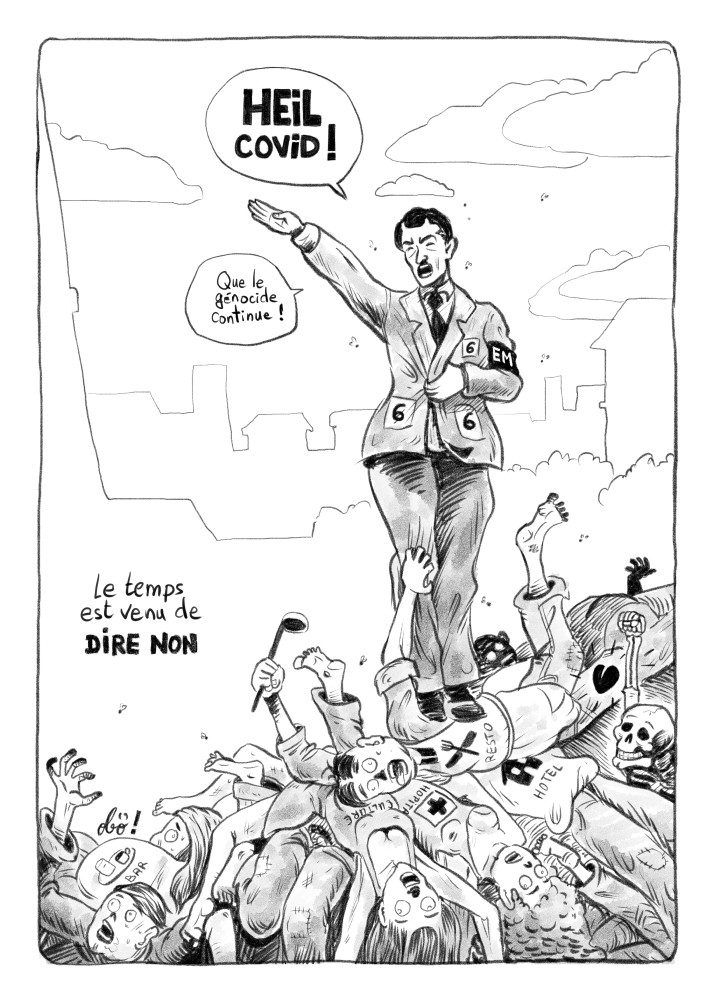 Heil Covid ! Que le génocide continue !