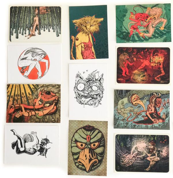 Pack cartes postales