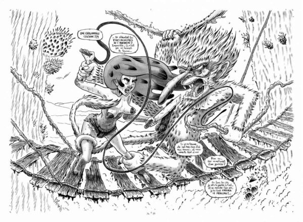 Melle K et le Tengu albinos