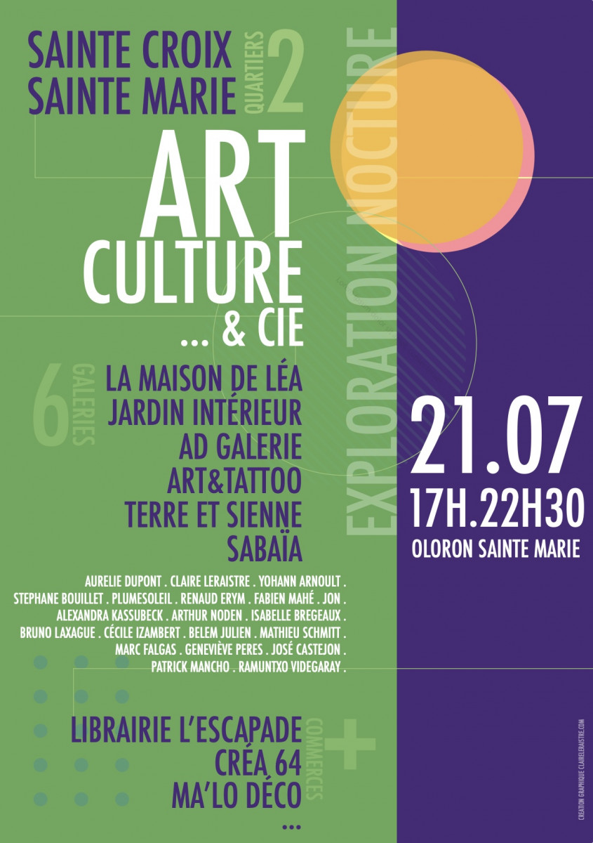 Nocturne juillet oloron sainte marie