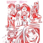 W atelier manga personnage bouillet stephane