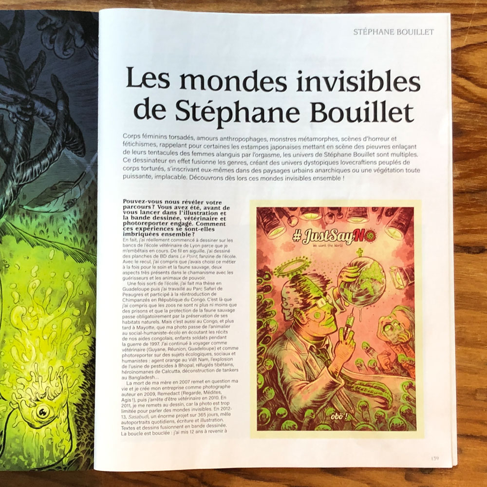 Les Mondes invisibles de Stéphane Bouillet
