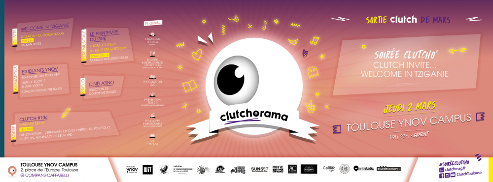 Soirée Clutcho&rsquo; : Welcome In Tziganie À Ynov !