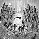 Portrait de Mère Nature : danse de sorcières autour du feu et chat noir