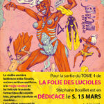 Dédicace à l'Espace Culturel Leclerc : Tome 4 de la BD manga La Folie des lucioles