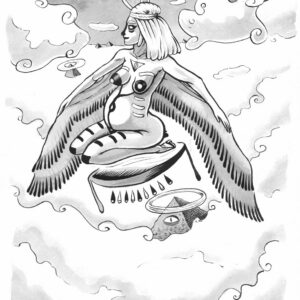 Rosalie en Isis ailée