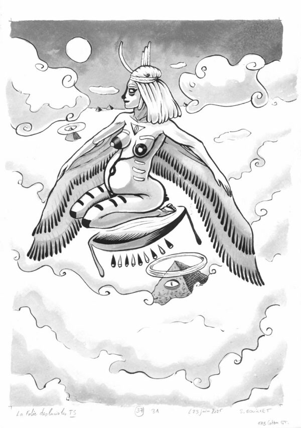 Rosalie en Isis ailée