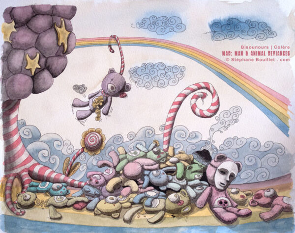 Bisounours en colère