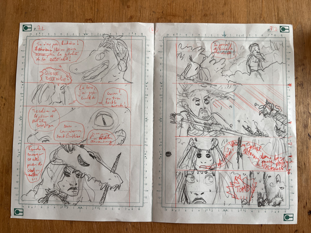 Astuce Manga : le carnet de story board